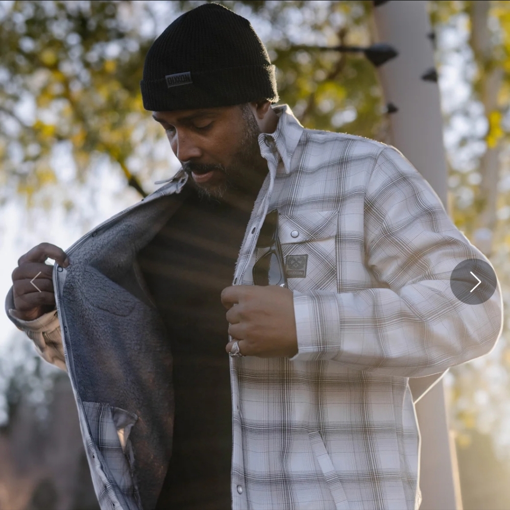 Dixxon ASPEN SHERPA LINED FLANNEL JACKET - MENS